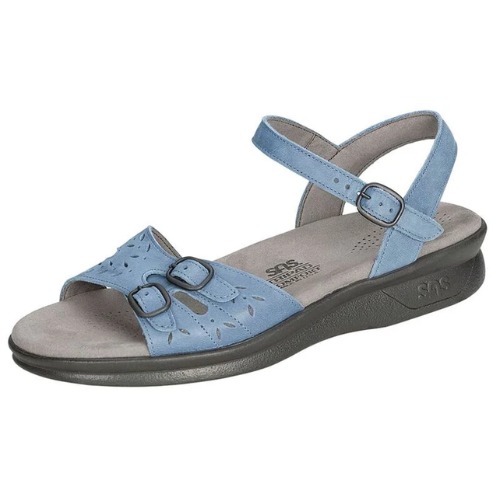 SAS Duo Women's Adjustable Buckle Sandal – Denim