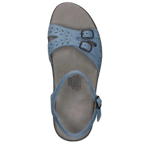 SAS Duo Women's Adjustable Buckle Sandal – Denim