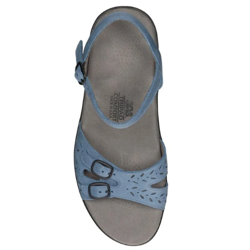 SAS Duo Women's Adjustable Buckle Sandal – Denim