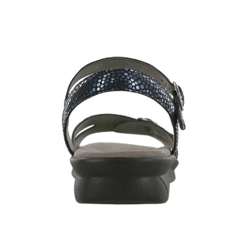 Duo Navy Perla Strap Sandals