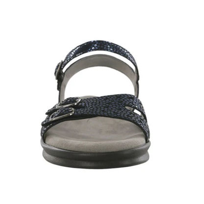 Duo Navy Perla Strap Sandals