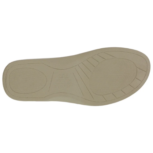 Duo Gold Linen Buckle Sandals