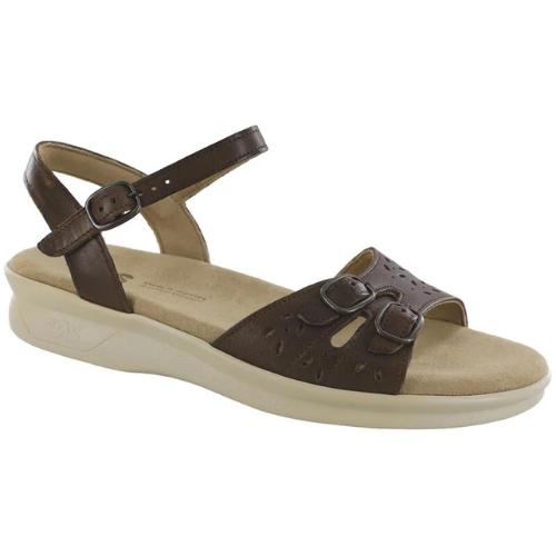 Duo Quarter Strap Bronze Sandals