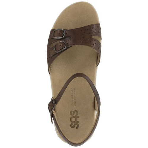 Duo Quarter Strap Bronze Sandals