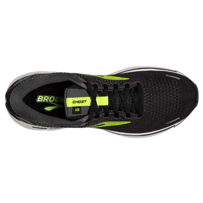 Brooks Women's Ghost 14 Running Shoes - Black / Green / White