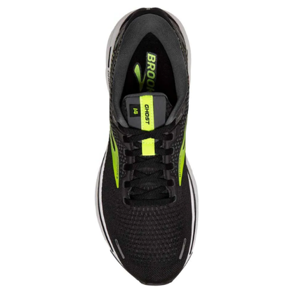 Brooks Women's Ghost 14 Running Shoes - Black / Green / White