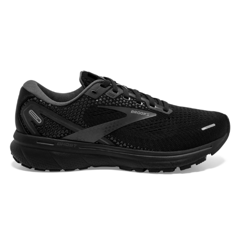 Brooks Women's Ghost 14 Running Shoes - Black / Black / Ebony