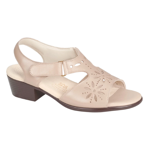 SAS Women's Sunburst Heeled Sandals - Cream