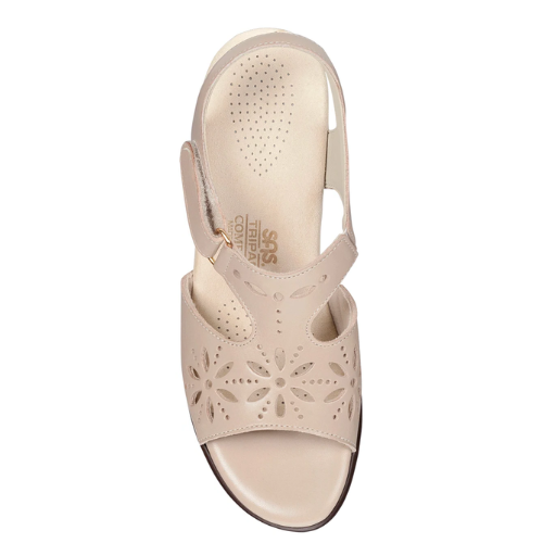 SAS Women's Sunburst Heeled Sandals - Cream