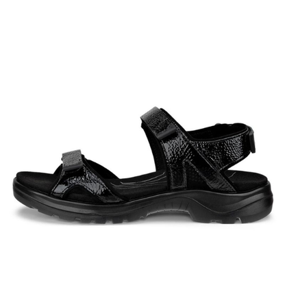 Women's ECCO Offroad Black Outdoor Sport Sandals