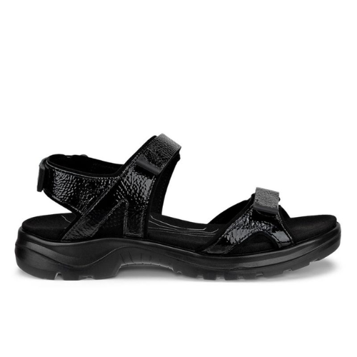 Women's ECCO Offroad Black Outdoor Sport Sandals