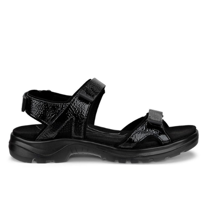 Women's ECCO Offroad Black Outdoor Sport Sandals