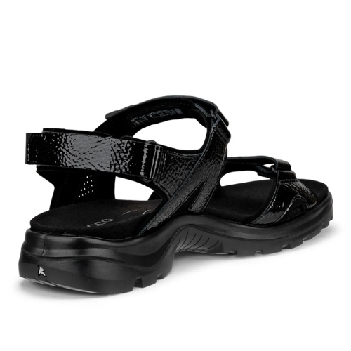 Women's ECCO Offroad Black Outdoor Sport Sandals