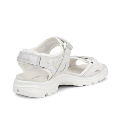 Women's ECCO Offroad Yucatan White Iridescent Outdoor Sport Sandals