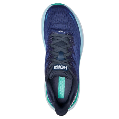 HOKA Women's Clifton 8 Running Shoes - Outer Space / Bellweather Blue