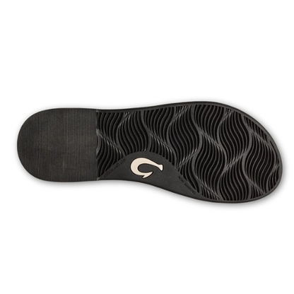 OluKai Women’s La'i T-Bar Lava Rock / Black