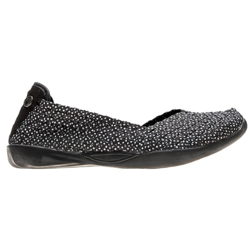 Bernie Mev Women's Bella Polka Dots Black