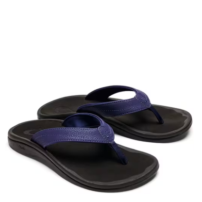 OluKai Women's 'Ohana Sandal - Pacifica / Black