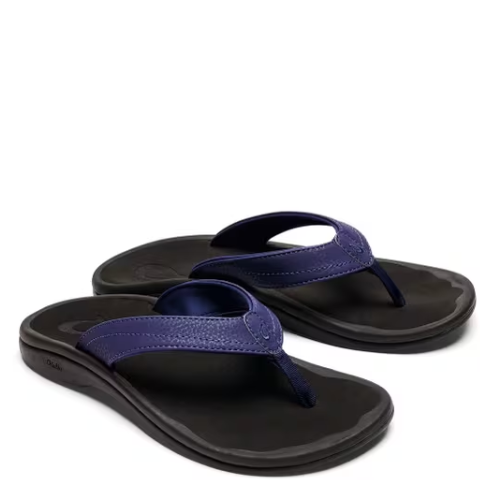 OluKai Women's 'Ohana Sandal - Pacifica / Black
