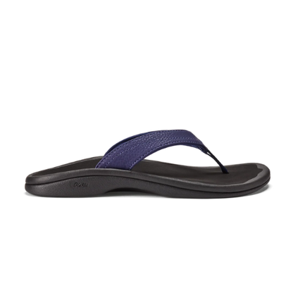 OluKai Women's 'Ohana Sandal - Pacifica / Black