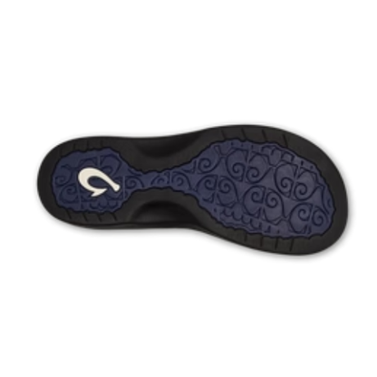 OluKai Women's 'Ohana Sandal - Pacifica / Black