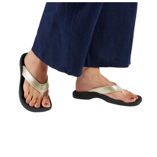 OluKai Women's 'Ohana Sandal - Gold