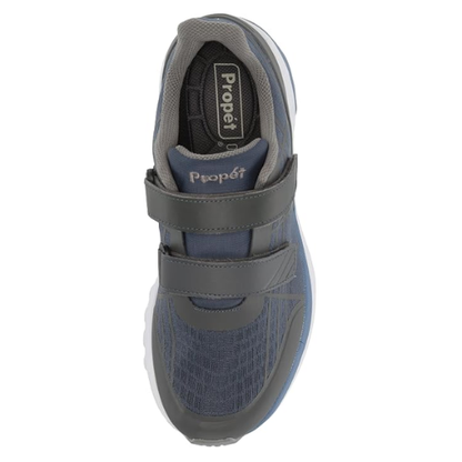 Propet Women's One Twin Strap Cross Trainer - Grey / Blue