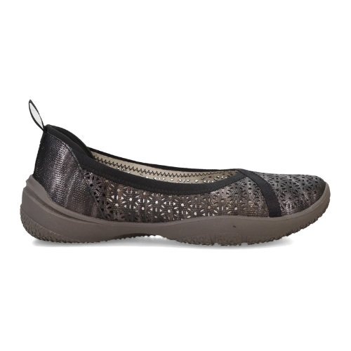 JBU by JAMBU Women's Emma Shimmer Flat Shoe - Black