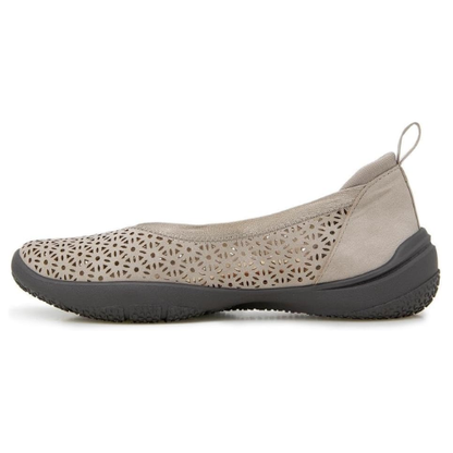JBU by JAMBU Women's Emma Shimmer Flat Shoe - Taupe