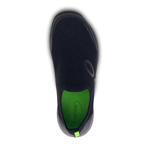 OOFOS Women's OOmg Support Slip-On Recovery Shoes - Black
