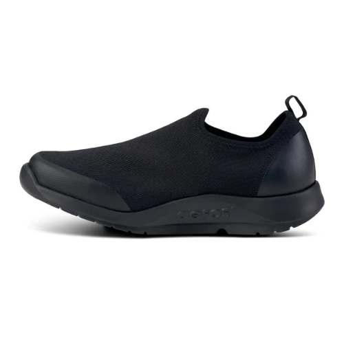 OOFOS Women's OOmg Support Slip-On Recovery Shoes - Black