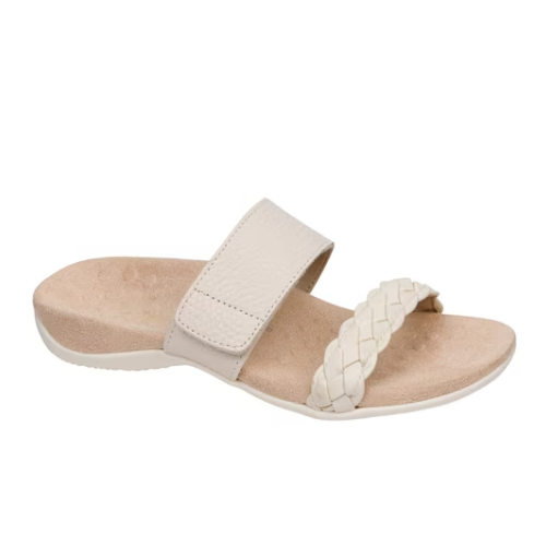 Vionic Women's Jeanne Slide Sandal - Cream