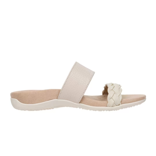 Vionic Women's Jeanne Slide Sandal - Cream