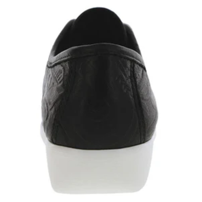 Siesta Black Larse Lace-Up Loafers
