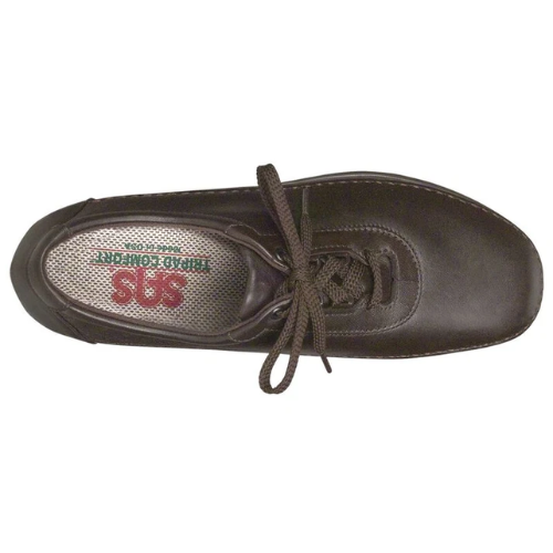 Traveler Dark Brown Lace Up Sneakers