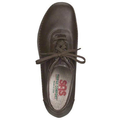 Traveler Dark Brown Lace Up Sneakers