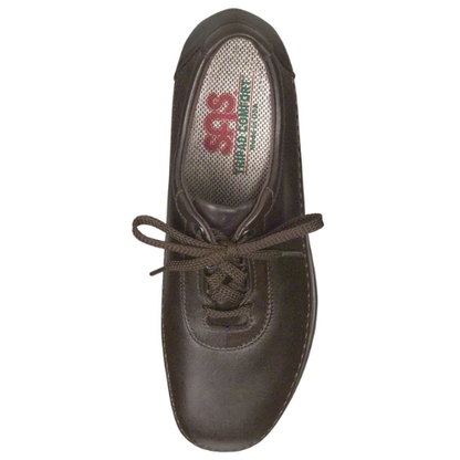 Traveler Dark Brown Lace Up Sneakers