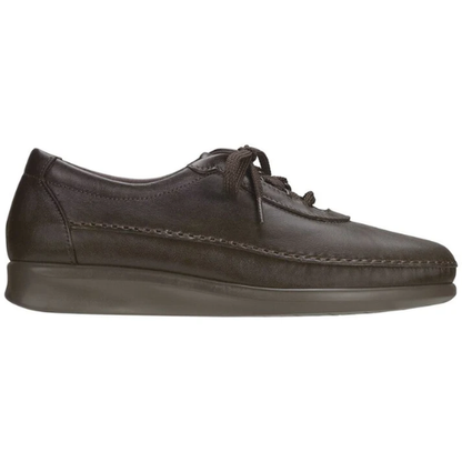 Traveler Dark Brown Lace Up Sneakers