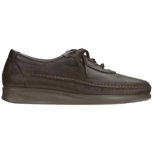 Traveler Dark Brown Lace Up Sneakers