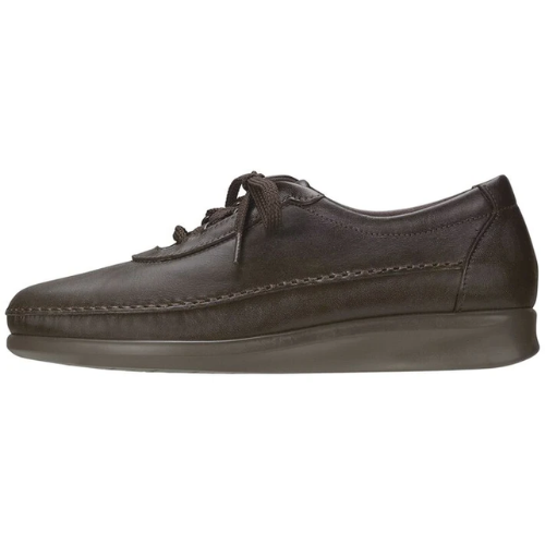 Traveler Dark Brown Lace Up Sneakers