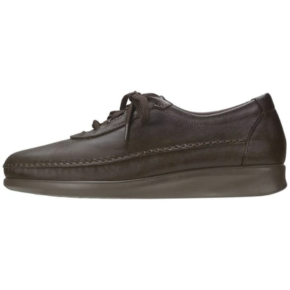 Traveler Dark Brown Lace Up Sneakers