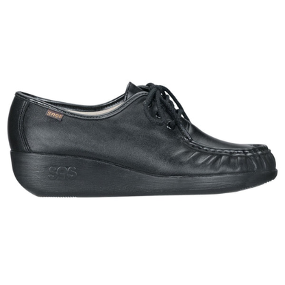 Bounce Lace-Up  Black Sneakers