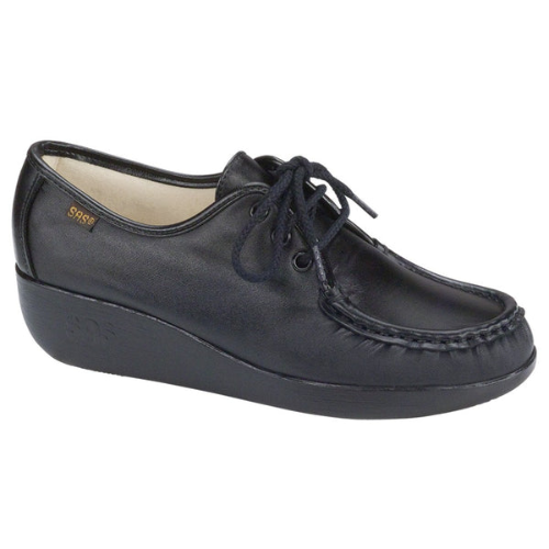 Bounce Lace-Up  Black Sneakers
