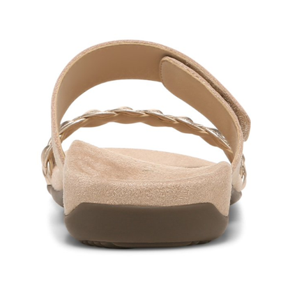 Vionic Women's Jeanne Slide Sandal - Gold