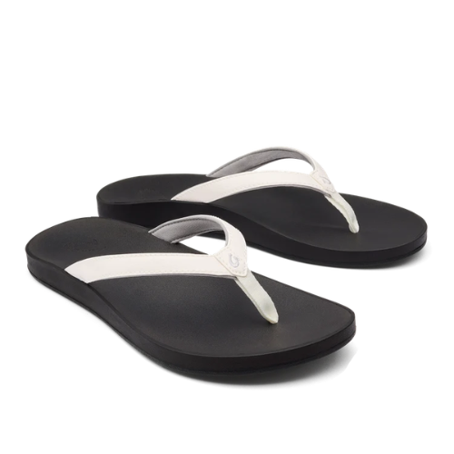 OluKai Women's Puawe Sandal - White