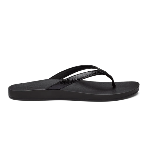 OluKai Women's Puawe Sandal - Black