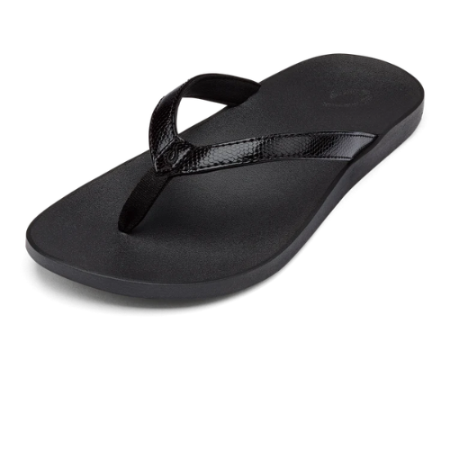 OluKai Women's Puawe Sandal - Black