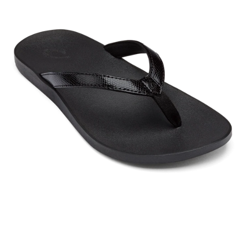 OluKai Women's Puawe Sandal - Black