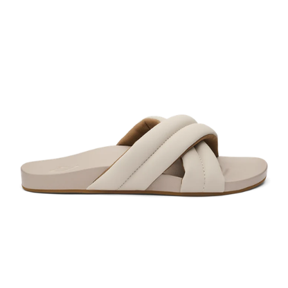 OluKai Women's Hila Slide Sandal - Cloud