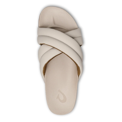 OluKai Women's Hila Slide Sandal - Cloud